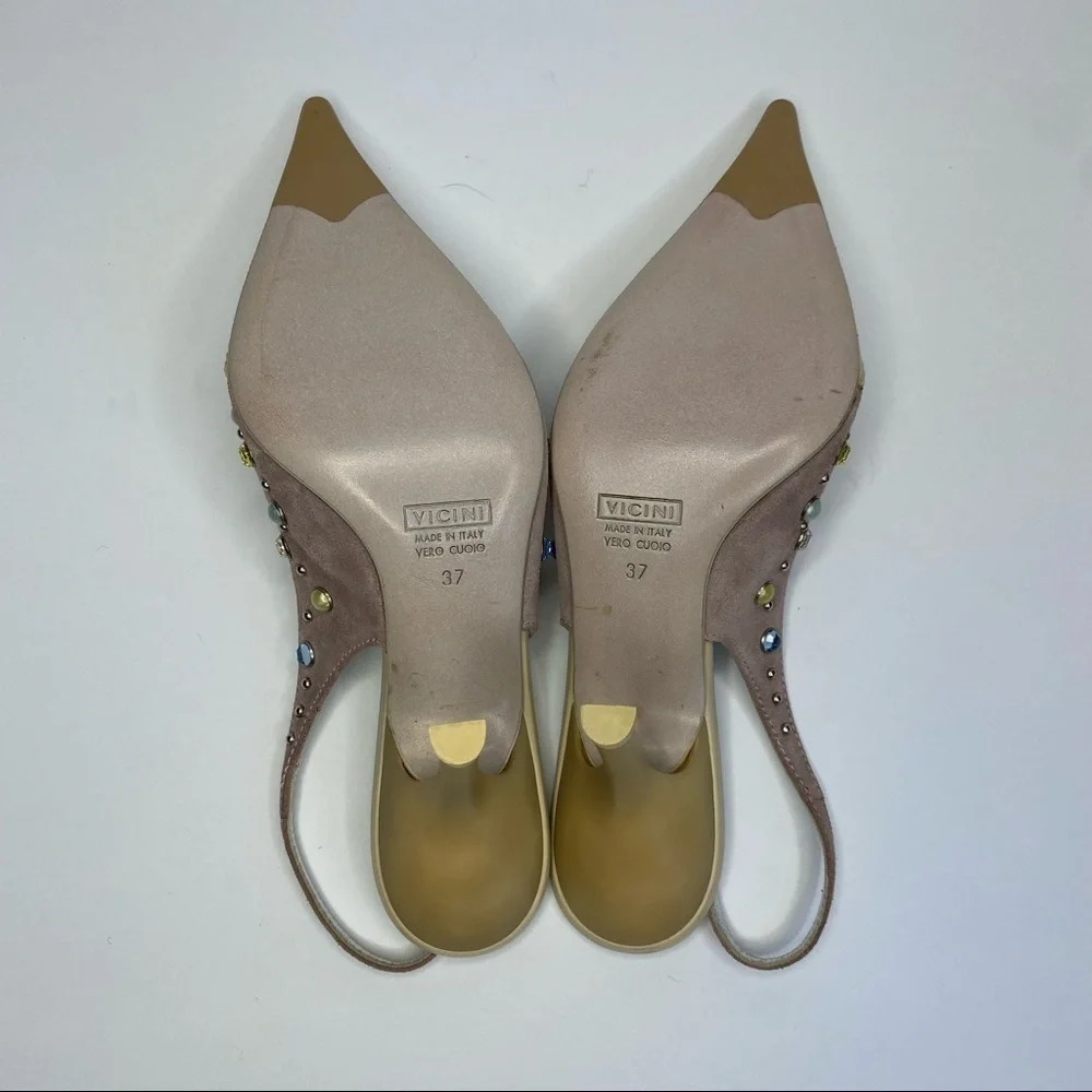 𝅺giuseppe Zanotti Suede Heels Never Worn - Picture 5 of 7